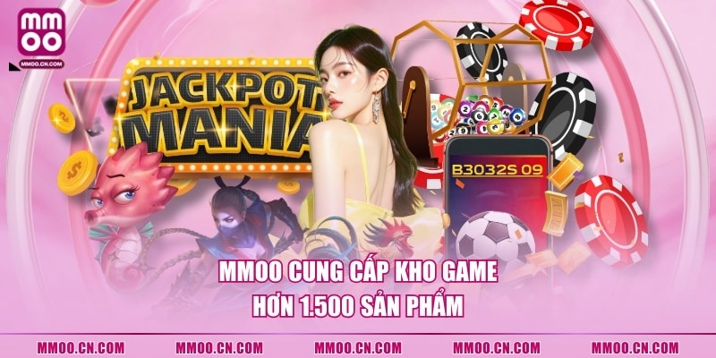 MMOO cung cấp kho game hơn 1.500 sản phẩm